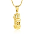 thumbnail image 1 of Stainless Steel Car Locket Urn Pendant Memory Necklace for Cremation Ashes of Loved One Memorial Jewelry, 1 of 5