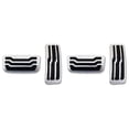 thumbnail image 1 of Stainless Steel Car Pedals for   Everest 2015-2020 Accelerator  Gas Brake Pedal Cover Antiskid Pad,4PCS, 1 of 7