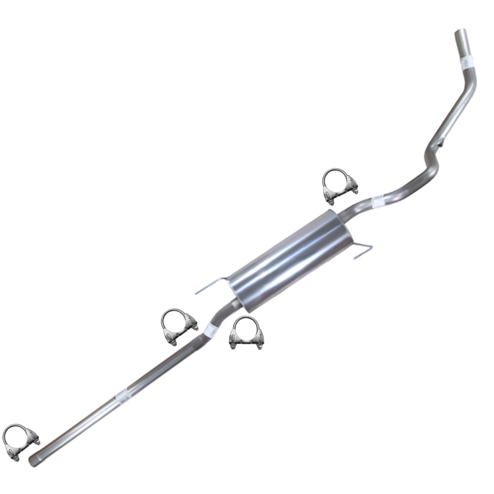 Northeastern Exhaust Stainless Steel Cat-Back Exhaust Kit Fits 2004–2008 Ford F-150 5.4L 163" WB | Extension Pipe, Muffler & Tail Pipe | Clamp Included