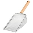 thumbnail image 1 of Stainless Steel Cat Litter Scoop Cat Litter Scooper Pets Litter Scoop Litter Shovel with Wooden Handle, 1 of 7