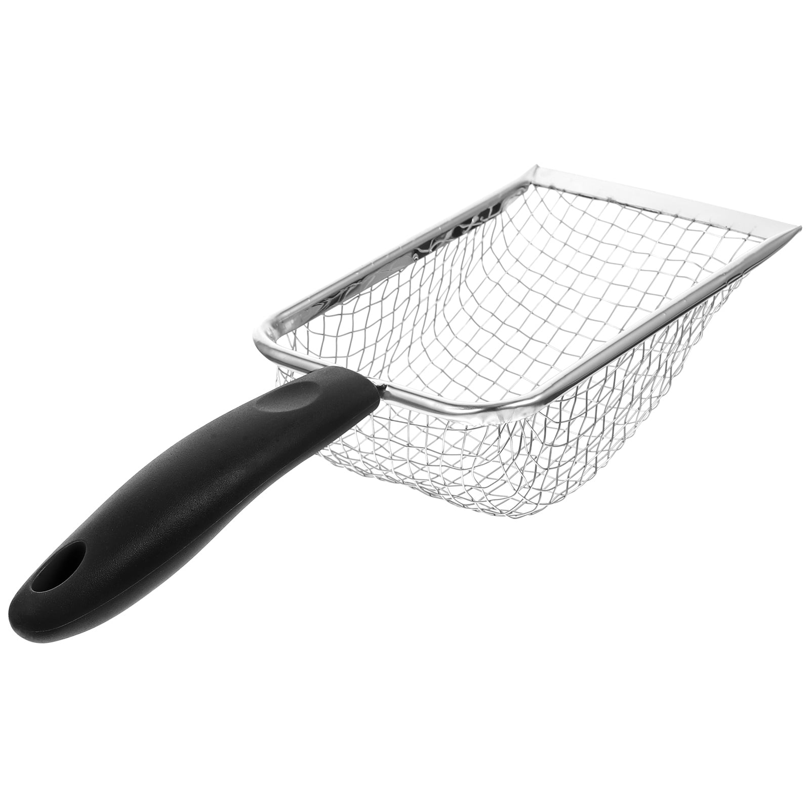 Stainless Steel Cat Litter Scoop Sifting Shovel Reptile Holder Sifter