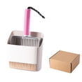 thumbnail image 1 of Stainless Steel Cat Litter with Stand for Indoor Use - Sifting Nonstick Cat Poop Rake with Coarse and Fine Grids All Litter Pan matching Pet, 27.7 cm, Pink, 1 of 9