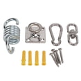 thumbnail image 1 of Stainless Steel Ceiling Hanging Kit 551lb Capacity Anchor Suspension Bracket Hook Hanger, 1 of 5