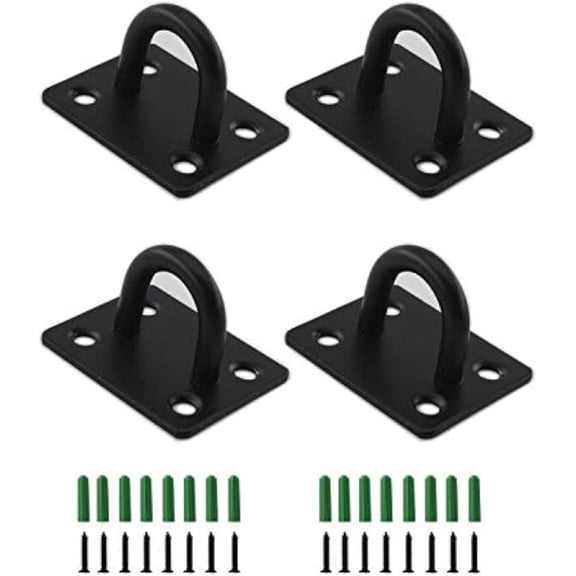 Stainless Steel Ceiling Pad Eye Hooks, Heavy Duty Wall Mount Hanging Hardware