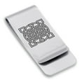 thumbnail image 1 of Stainless Steel Celtic Sailor's Knot Classic Slim Money Clip Credit Card Holder, 1 of 2