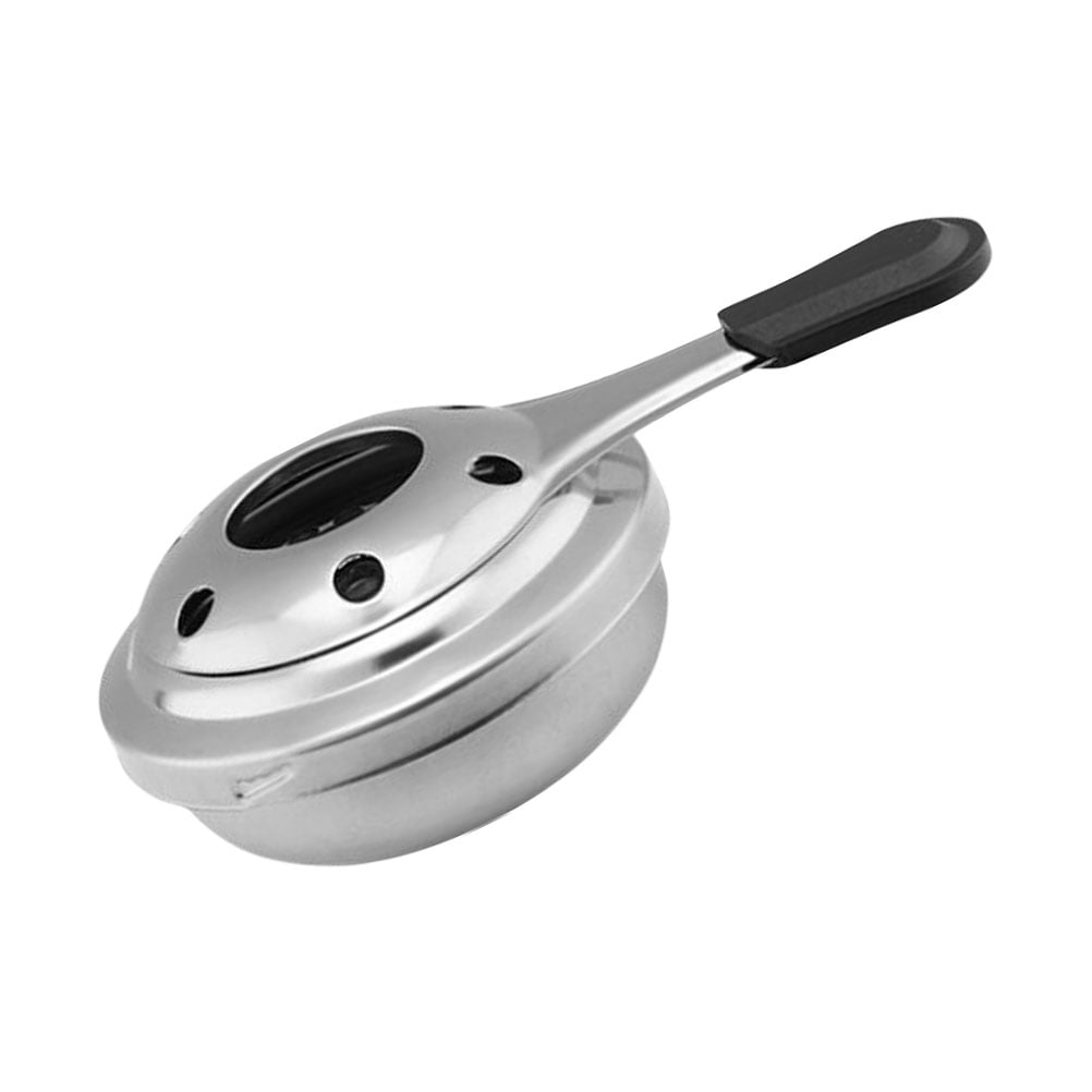 Stainless Steel Chafer Wick Fuel Holder with Cover Party Fuel Cans Round Fuel Box for Buffet