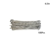 Stainless Steel Chain Link Fence Ties For Secure Wire Fastening Heavy Duty Outdoor Gate Installation Garden Enclosure Connectors Pack
