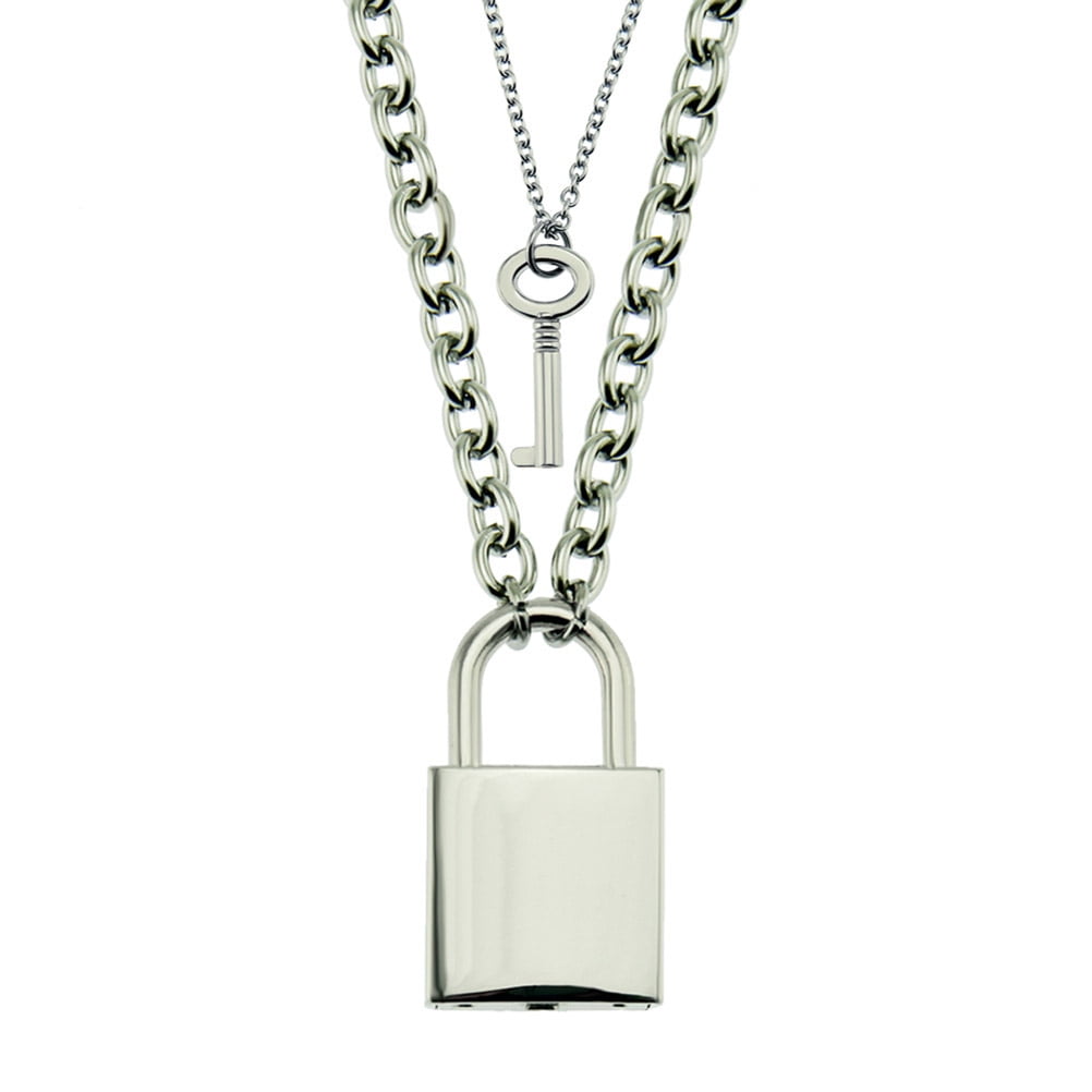 stainless steel gold chain for lv lock