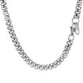 thumbnail image 1 of Clearance Stainless Steel Chains Necklaces for Men Hip Hop Jewelry for Women Him Birthday Everyday Christmas Gift,18-30inch, 1 of 6