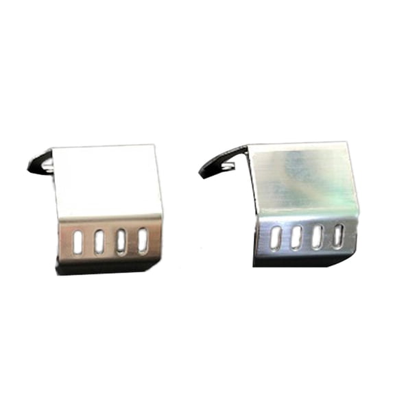 Stainless Steel Chassis Protection for AXIAL SCX10 II 90046 Silver Armor Upgrade Spare