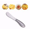 thumbnail image 1 of Stainless Steel Cheese Butter Knife Non-slip Anti-rust Butter Spreader Knives for Home, 1 of 5