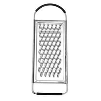 Stainless Steel Cheese Grater Flat Handheld Grater With Non Handle Kitchen Tool For Vegetables Potatoes And Butter