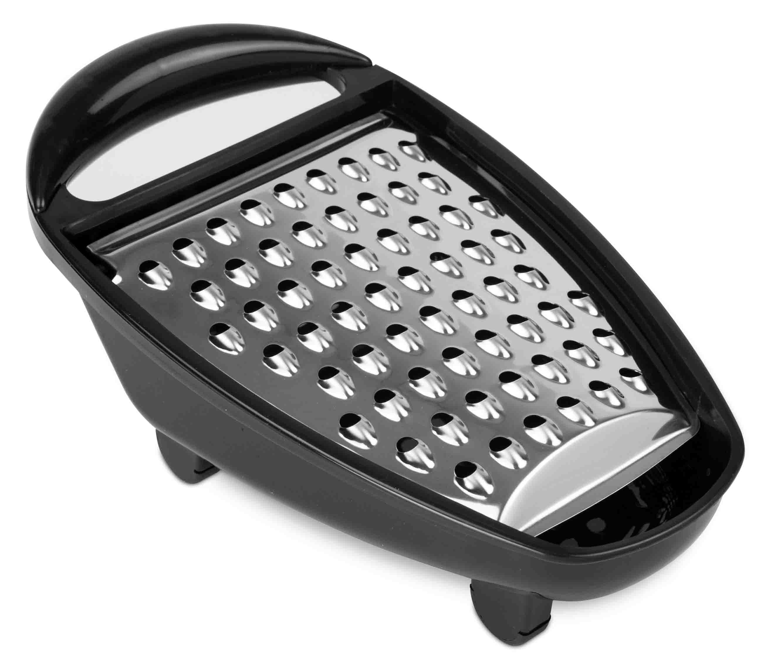 2 Pack, Cheese Box Grater & Handheld Cheese Grater Set, Stainless