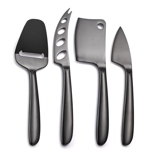 Stainless Steel Cheese Knife Four-piece Cheese Cream Multi-purpose Knife Set Butter Bread Kitchen Baking Tools YSH