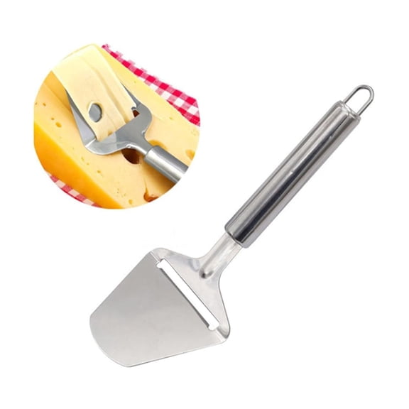 Stainless Steel Cheese Slicer, Cheese Plane Tool with Handle, Cheese Slicer for Kitchen Cooking, Durable Kitchen Tool for Hard & Soft Cheese, Easy-Grip