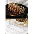 Stainless Steel Chicken Leg Cooker Wing Rack - Walmart.com