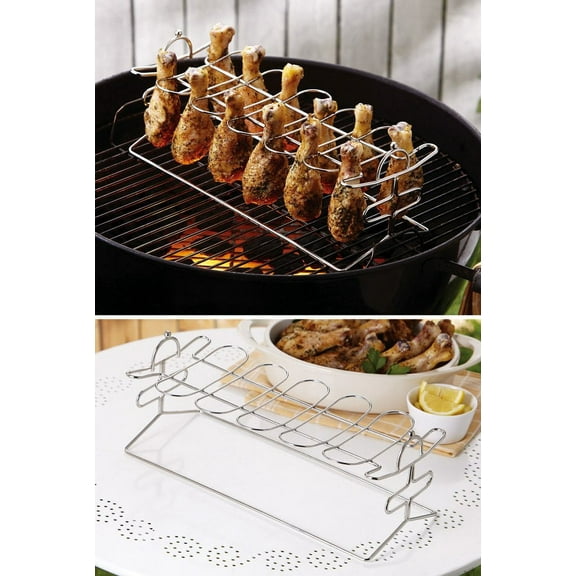 Stainless Steel Chicken Leg Cooker Wing Rack