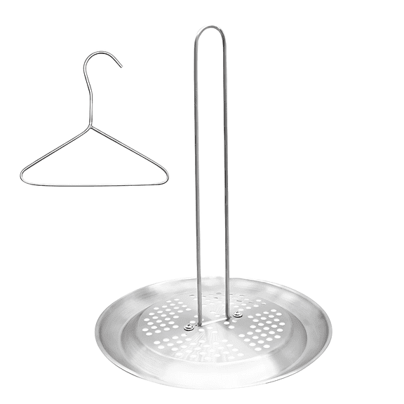 Stainless Steel Vertical Roaster Rack Set,with Lifter Hook for Chicken,Turkey, Baking,Grilling,Smoker,Oven,Deep Fryer,Roasting Stand