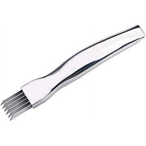Stainless Steel Chopped Green Onion Knife,Kitchen Tool Slice Cutlery Vegetable Cutter Sharp Scallion Cutter Shred Knife