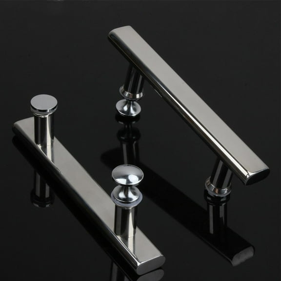 Stainless Steel Chrome Shower Door Handles Or Knobs For Shower Enclosures 225Mm