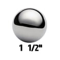 thumbnail image 1 of Stainless Steel Chrome Solid Sphere Balls, 1 of 1