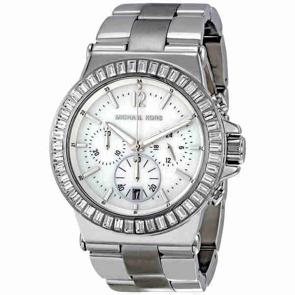 Stainless Steel Chronograph Ladies Watch MK5411
