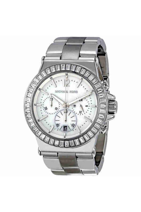 Stainless Steel Chronograph Ladies Watch MK5411