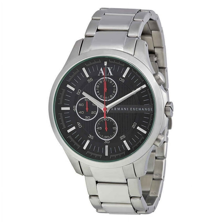 Stainless Steel Chronograph Mens Watch AX2163