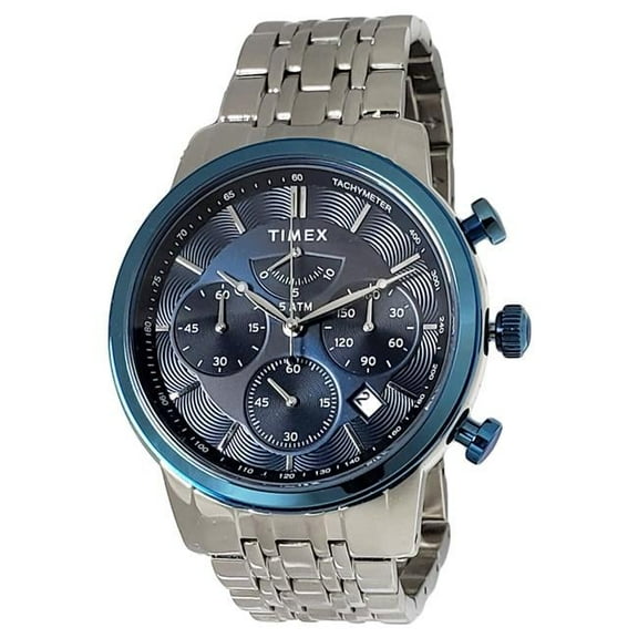 Stainless Steel Chronograph Mens Watch
