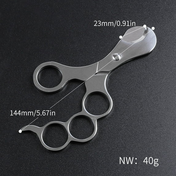Stainless Steel Cigar Scissors Cigar Cutter Cigar Cutter Cuban Cigar Accessories Cool Gadgets Smoking Accessories (style two)
