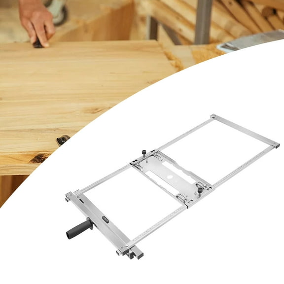 Stainless Steel Circular Saw Edge Guide Precision Tool for Straight-Line Wood Cutting