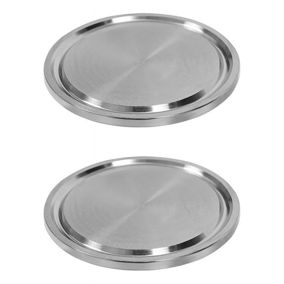 Stainless Steel Clamp Plugs, 2PCS Clamp End Cap