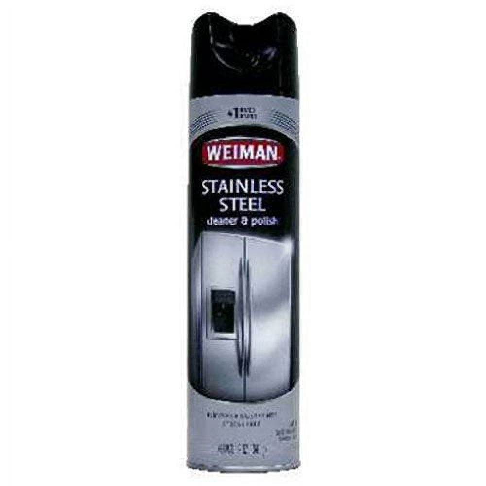 Stainless Steel Cleaner And Polish, 17 Oz Aerosol, 6/carton