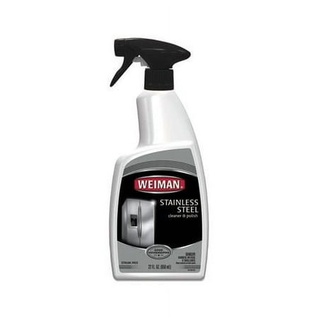 Weiman - 22-Oz. Stainless Steel Cleaner and Polish - Multi