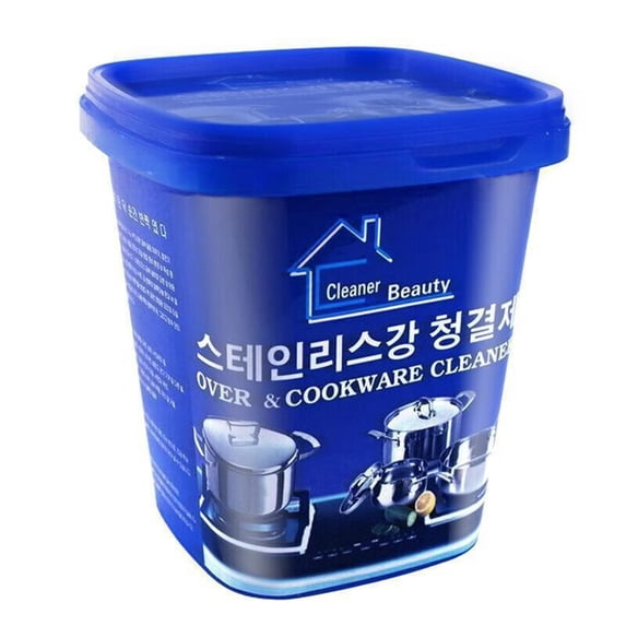 Stainless Steel Cleaner, Kitchenware Cleaning, Multi-purpose Remover for Appliances for Oven, Sink, Cookware