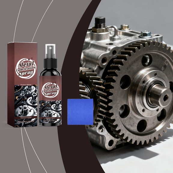Stainless Steel Cleaner​ Metal Lubrication Spray Pro-1 Formula Industrial Gear Maintenance, Metal Parts Friction Reduction, Machine Component Care