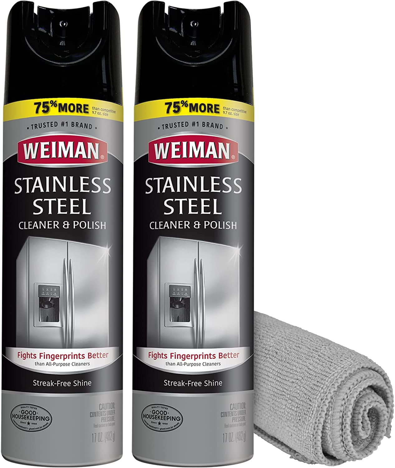 Stainless Steel Cleaner Polish Streak-Free Shine For