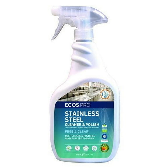 Stainless Steel Cleaner and Polish, 32 oz Spray | Bundle of 2