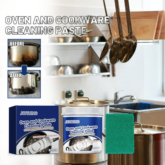 Stainless Steel Cleaning Cream Multi-purpose Cleaning Refurbishment Polishing And Rust Removal For Kitchen Utensils