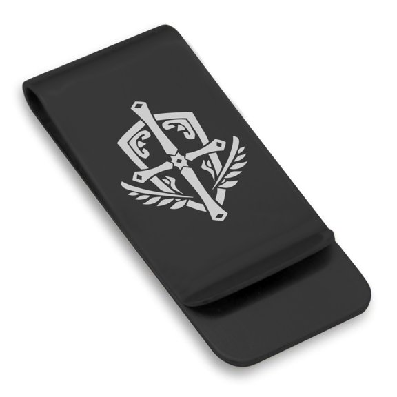 Stainless Steel Cleric Classic Slim Money Clip Credit Card Holder