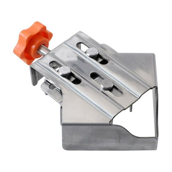 Stainless Steel Closed Right-Angle Clamp (1 Piece Set)|1/2/4pcs Stainless Steel Right Corner Clamp 90° Right Angle Clamp For Woodworking Right Angle Clip Fixer Single Handle Clamps For Woodworking P