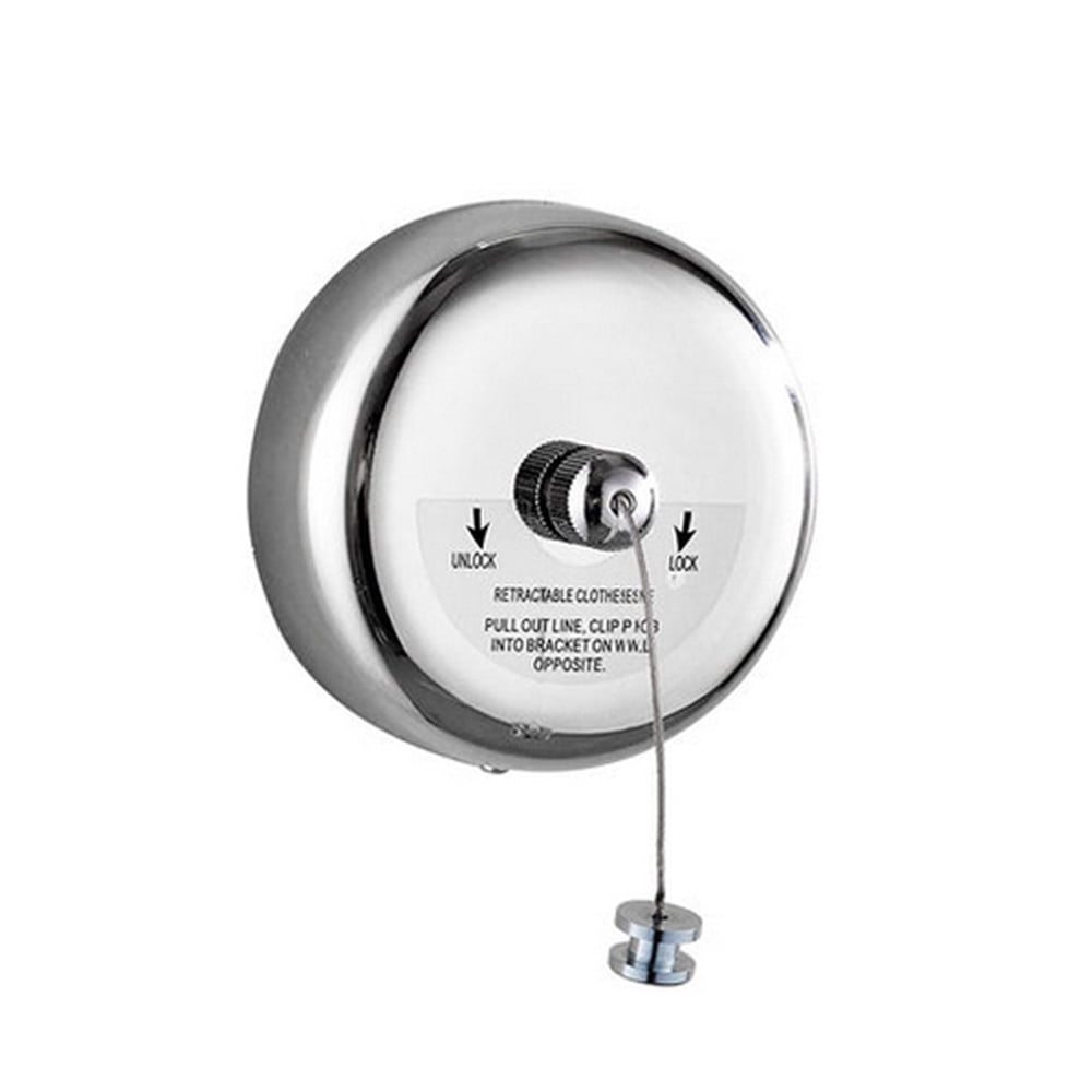 Stainless Steel Clothes Line Retractable Clothesline Laundry Hanger ...