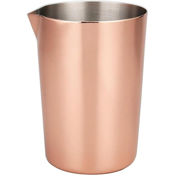 Stainless Steel Cocktail Mixing Glass:17oz/500ml Cocktail Stirring Glass,Metal Cocktail Shaker,Bartender DIY Tools for Home Bar