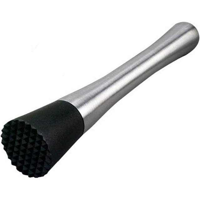 Stainless Steel Cocktail Muddler Lemon Potato Masher, Ice Cubes Ram