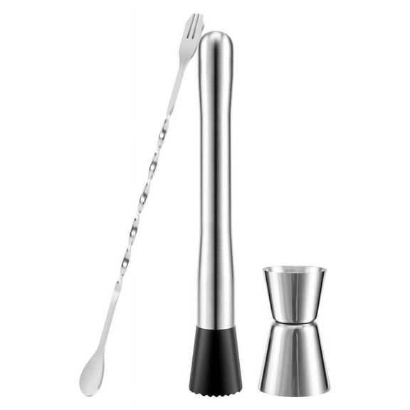 Stainless Steel Cocktail Muddler,for Bar Party Wine Cocktail Shaker