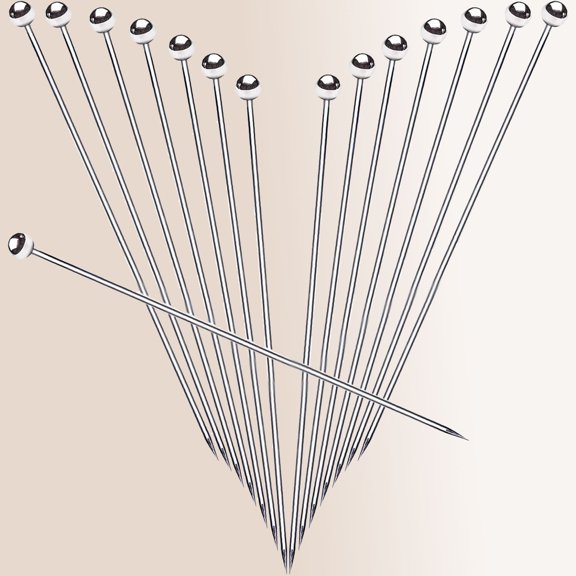 Stainless Steel Cocktail Picks, Reusable Metal Toothpick, Martini Toothpicks for Olives, Fruit Stick Toothpicks, Appetizers Sandwich Fruit Picks