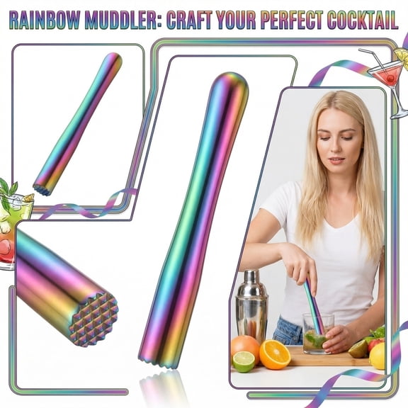 Stainless Steel Cocktail Popsicle Mold Set, Reusable Frozen Cocktail Pop Maker for Bar, Stainless Steel Ice Pop Mold for Cocktails Mocktails Summer Drinks Bar Tool