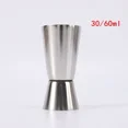 thumbnail image 1 of Stainless Steel Cocktail Shaker  Measure Cup Dual Shot Drink Spirit Measure Jigger Kitchen Gadgets wine accessories bartender (30 60ml), 1 of 7