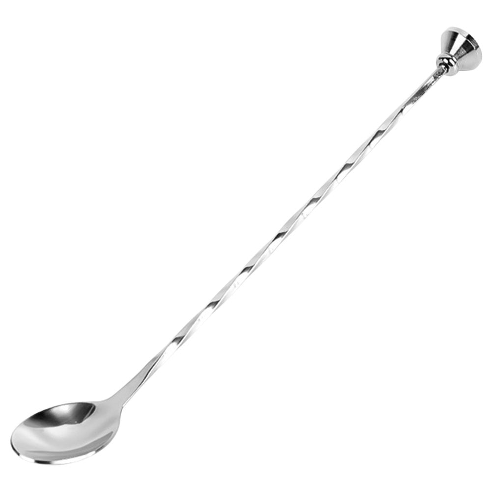 Stainless Steel Cocktail Spoon Drink Stirrer Mixing Spoon Cocktail