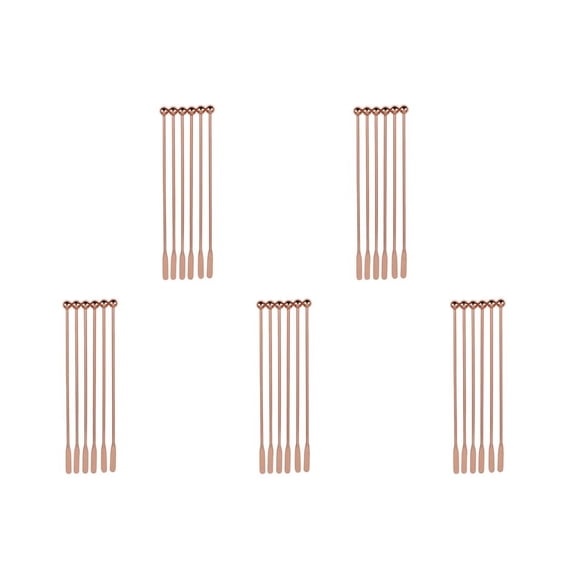 Stainless Steel Coffee Beverage Stirrers Stir Cocktail Drink Swizzle Stick,Coffee Stir Stick Set of 30